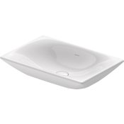 Duravit Viu 100-1/2" Rectangular Vessel Ceramic Bathroom Sink White