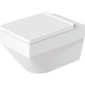 Duravit Vero 0.8 / 1.6 GPF Dual Flush Wall Mounted One Piece Elongated Toilet White