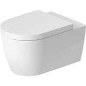 Duravit ME by Starck 0.8 / 1.28 GPF Dual Flush Wall Mounted One Piece Elongated Toilet White