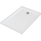 Duravit Architec 54" x 36" Rectangular Shower Base with Single Threshold and Right Drain White