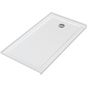 Duravit Architec 60" x 32" Rectangular Shower Base with Single Threshold and Right Drain White