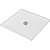 Duravit Architec 36" x 36" Square Shower Base with Single Threshold and Center Drain White