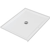 Duravit Architec 48" x 36" Rectangular Shower Base with Single Threshold and Center Drain White