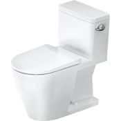 Duravit D-Neo 1.28 GPF One Piece Elongated Toilet with Right Hand Lever - Seat Included White