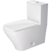 Duravit DuraStyle 1.28 GPF One Piece Elongated Toilet with Push Button Flush - Seat Included White