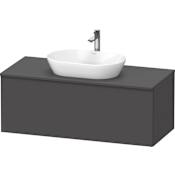 Duravit D-Neo 48" Single Wall Mounted Vanity Cabinet - Less Vanity Top Matte Graphite