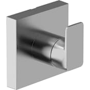 Duravit DuraSquare Single Handle 2 Function Diverter Valve Trim - Less Valve Brushed Nickel