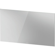 Duravit Light and Mirror 47-1/4"W x 27-1/2"H Rectangular Flat Frameless Wall Mounted Bathroom Mirror with LED Lighting White