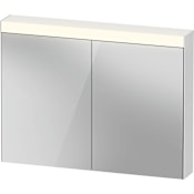 Duravit Light & Mirror 39-3/4" x 29-7/8" Lighted Framed Double Door Medicine Cabinet N/A
