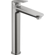 Duravit Duravit No.1 1.2 GPM Vessel Single Hole Bathroom Faucet Brushed Nickel