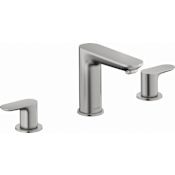 Duravit Duravit No.1 1.2 GPM Widespread Bathroom Faucet Brushed Nickel