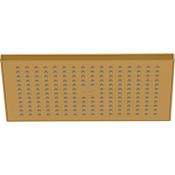 Duravit DuraShower 1.75 GPM Single Function Rain Shower Head Brushed Gold