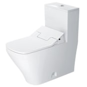 Duravit DuraStyle 0.92/1.32 GPF Dual Flush One Piece Elongated Toilet with Top Flush Button - Less Seat White