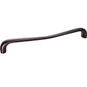 Du Verre Botero 16" Center to Center Organic Curved Designer Appliance Handle / Appliance Pull Oil Rubbed Bronze