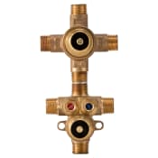 DXV 2 Handle Thermostatic Rough In with 3 - way diverter N/A