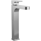DXV Equility 1.2 GPM Single Hole Vessel Bathroom Faucet With Grid Drain Polished Chrome