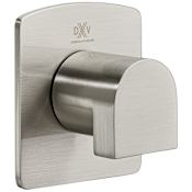DXV Equility Single Handle Diverter Valve Trim - Less Valve Brushed Nickel