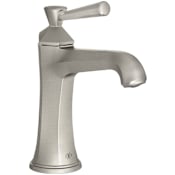 DXV Fitzgerald 1.2 GPM Single Hole Bathroom Faucet Brushed Nickel
