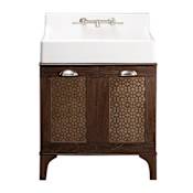 DXV Oak Hill 31" Single Free Standing Vanity Cabinet Only - Less Vanity Top Weathered Oak