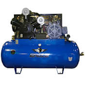 Eagle 15 HP 120 Gal 200 Max PSI Two-Stage Stationary Electric (230 Volt 3 Phase) Reciprocating Air Compressor N/A