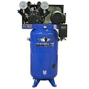 Eagle 7.5 HP 80 Gal 175 Max PSI 28 CFM Two-Stage Stationary Electric (208, 230 Volt 1 Phase) Reciprocating Air Compressor N/A