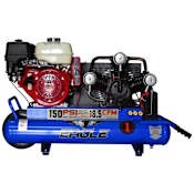 Eagle 9 HP 10 Gal 150 Max PSI 18.5 CFM Single-Stage Portable Gas Reciprocating Air Compressor with Electric Start Honda Engine N/A