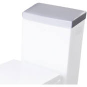 Eago Replacement Toilet Tank Lid for TB336 White