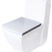 Eago Replacement Elongated Toilet Seat for TB336 White