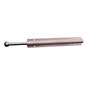 Easy Track 16 Inch Telescoping Wardrobe Rod for Easy Track Closet System Chrome