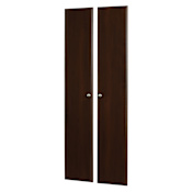 Easy Track 72 Inch Tall Deluxe Doors for Easy Track Closet System - Pair Truffle