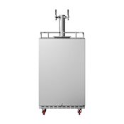 EdgeStar Full Size Dual Tap Stainless Steel Wine Dispenser Stainless Steel