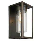 Eglo Walker Hill 15" Tall Outdoor Wall Sconce Oil Rubbed Bronze