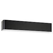 Eglo Dublin 4" Wide LED Bath Bar Black / White