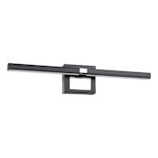 Eglo Pierro 24" Wide LED Bath Bar Matte Black / Chrome