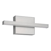 Eglo Amorevole 3" Wide LED Vanity Light Matte Nickel / White