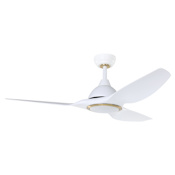 Eglo Naples 52" 3 Blade Indoor LED Ceiling Fan White