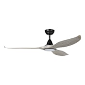 Eglo Tirol 60" 3 Blade Indoor LED Ceiling Fan Black