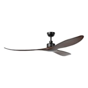 Eglo Westerly 72" 3 Blade Indoor Ceiling Fan Black