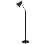 Eglo Priddy 55" Tall Floor Lamp Black
