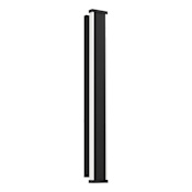 Eglo Neviano 5" Tall LED Outdoor Wall Sconce Black / White