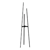 Eglo Mongolana 60" Tall LED Tripod Floor Lamp Black / White