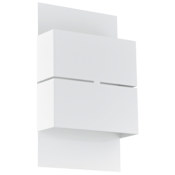 Eglo Kibea 2 Light LED 5.875" Wide Outdoor Wall Sconce - ADA Compliant White