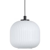 Eglo Mantunalle 8" Wide Mini Pendant Black