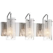 Elan Krysalis Vanity Light Chrome