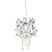Elan Alexa 10" Wide Mini Pendant Chrome