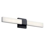 Elan Neltev 2 Light 24" Wide Integrated LED Bath Bar Matte Black