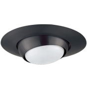 Elco 6" Eyeball Trim for 75W Bulbs Black