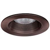 Elco 4" Phenolic Baffle with Metal Ring Bronze