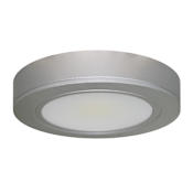 Elco Aster LED 2-3/8" Wide Under Cabinet Puck Light Nickel