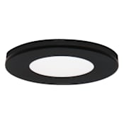 Elco Sedum LED 3" Wide Under Cabinet Puck Light Black